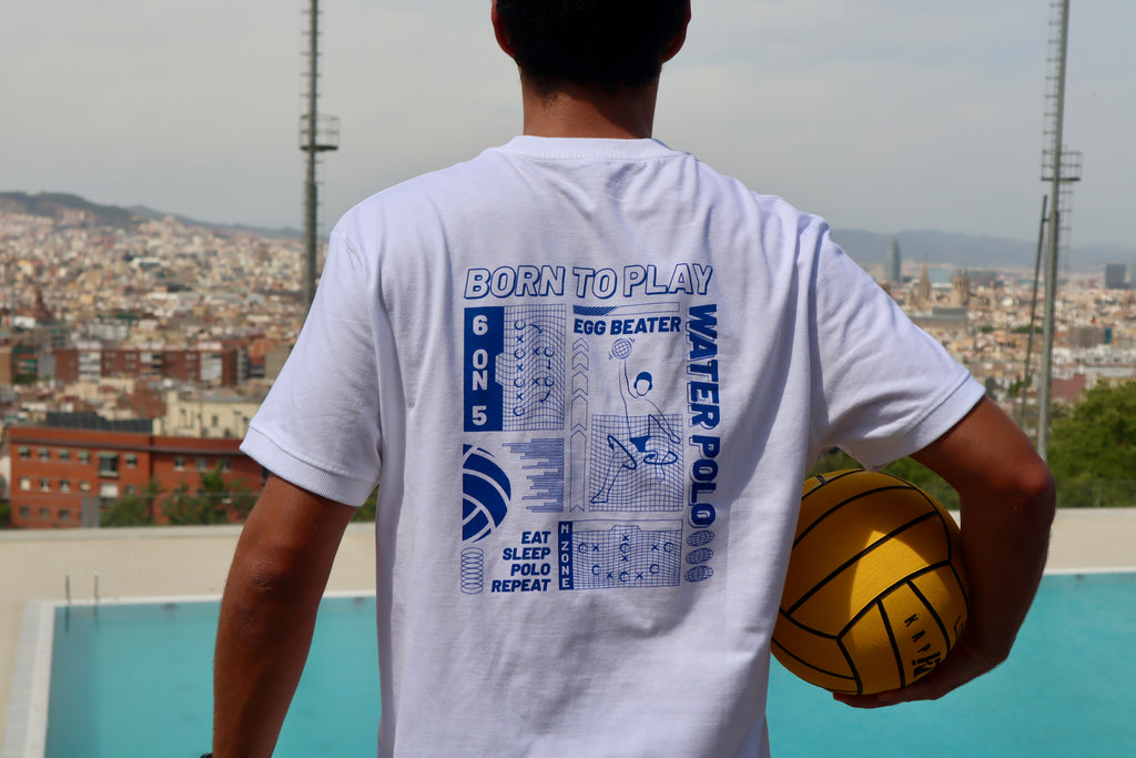 BORN TO PLAY T-SHIRT "WHITE"